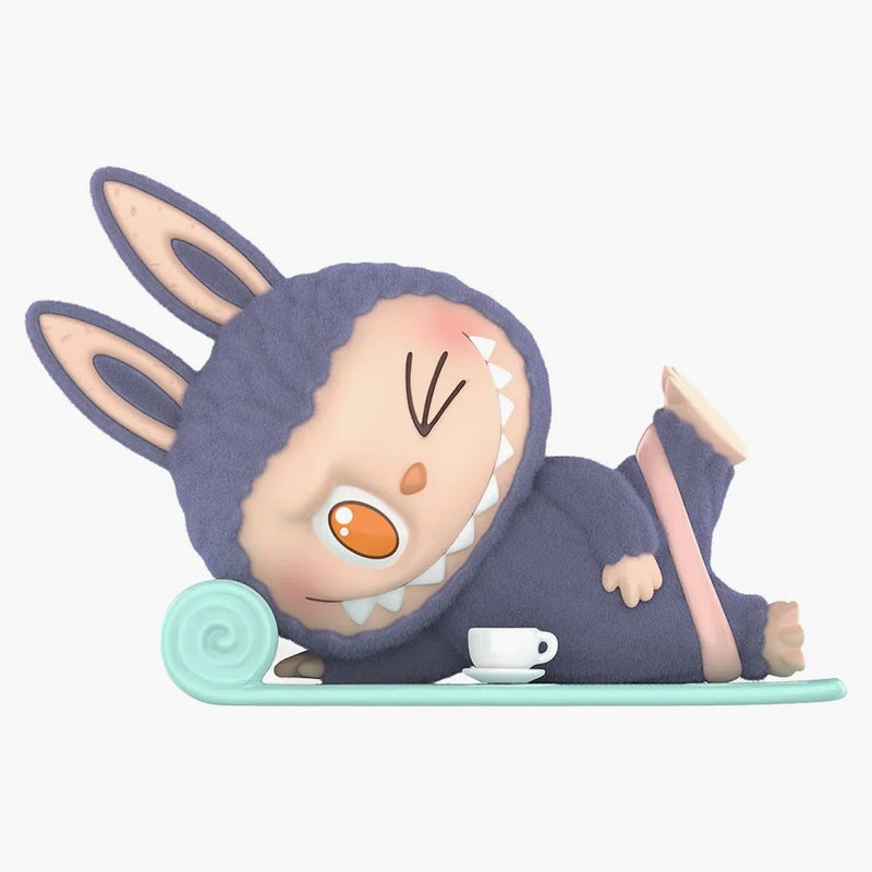 Pop Mart The Monsters Labubu Lazy Yoga Series Americano Figure