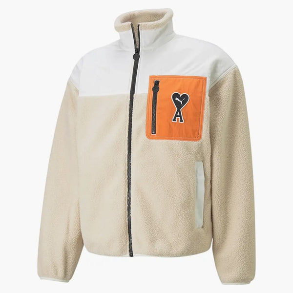 Puma X Ami Sharpa Jacket Light Sand