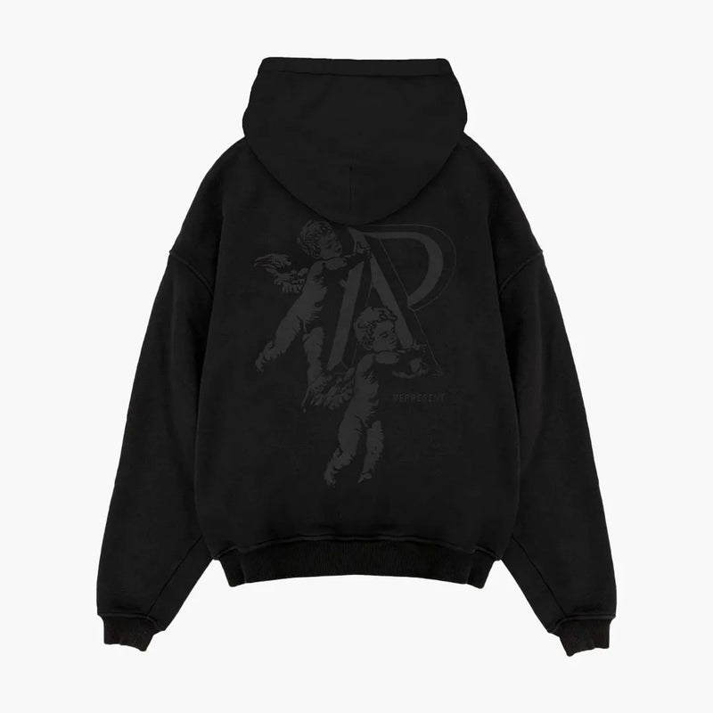 Represent Cherub Initial Hoodie Jet Black Rückseite