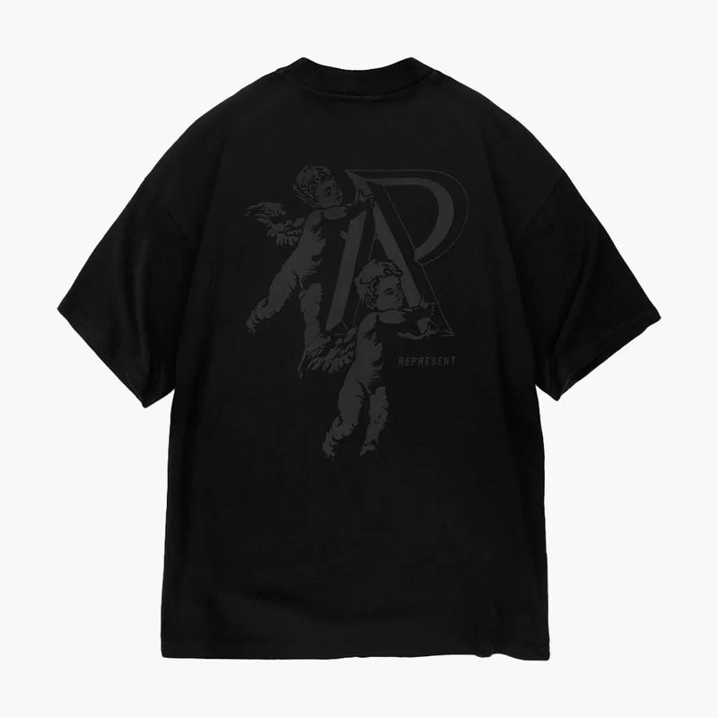 Represent Cherub Initial T-Shirt Jet Black Rückseite