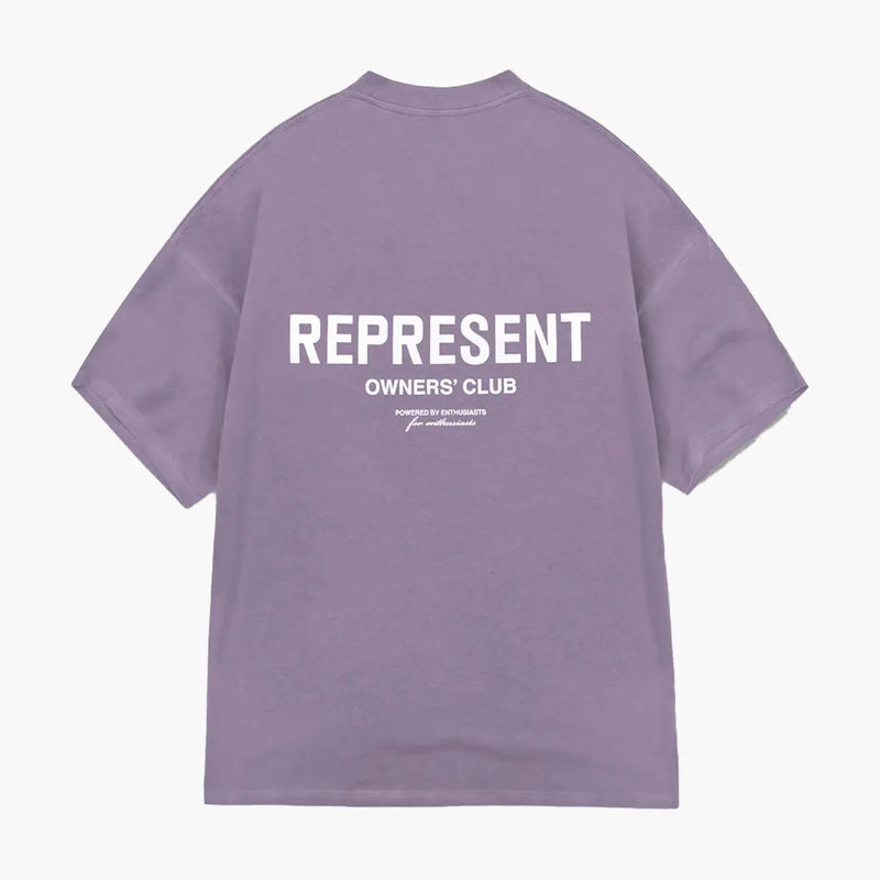 Represent Owners Club T-Shirt Vintage Violet Rückseite