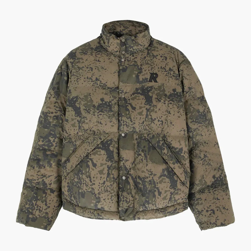 Represent Puffer Jacket Camo