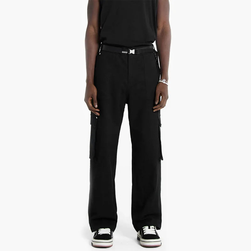 Represent Utility Cargo Pants Black Modell