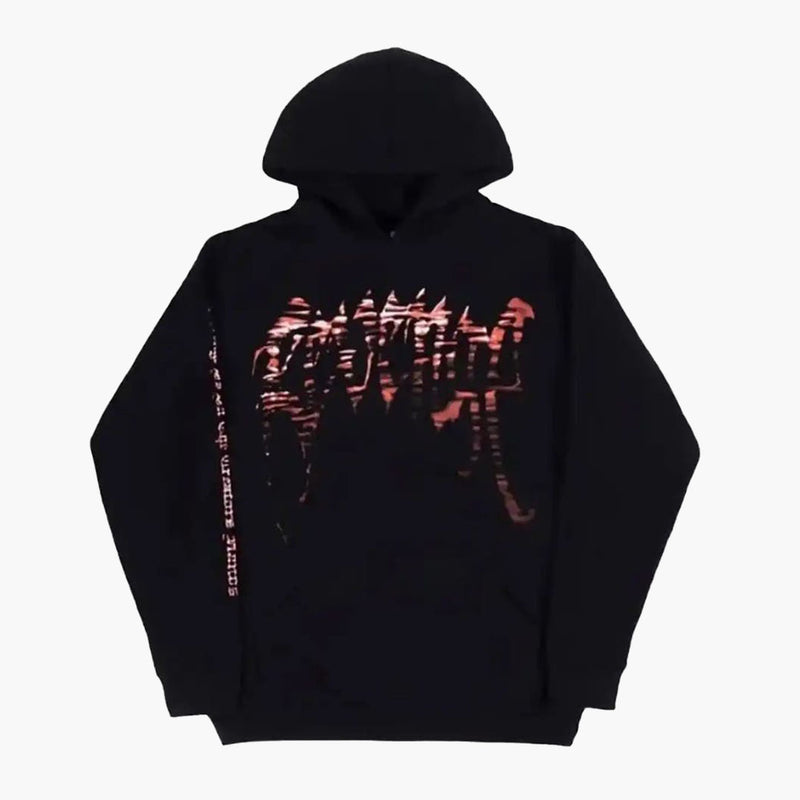 Revenge Red Moonlight Hoodie Black