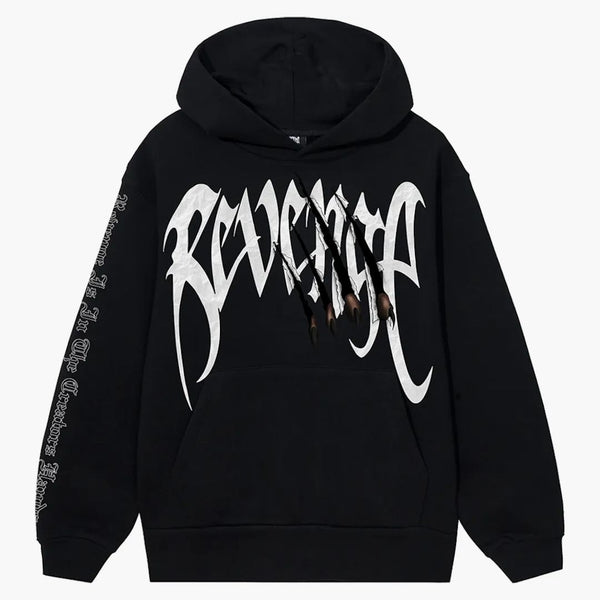 Hämnd X City Morgue Arch Logo Claw Hoodie Black