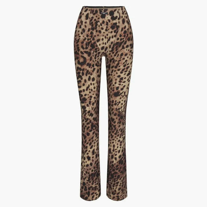 Skims X Dolce&Gabbana Skims Body Pant Leopard