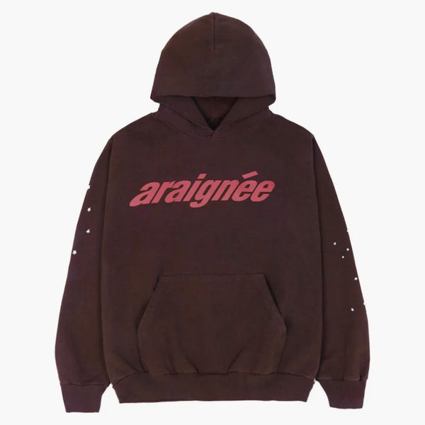 Sp5der Araignee Hoodie Brown