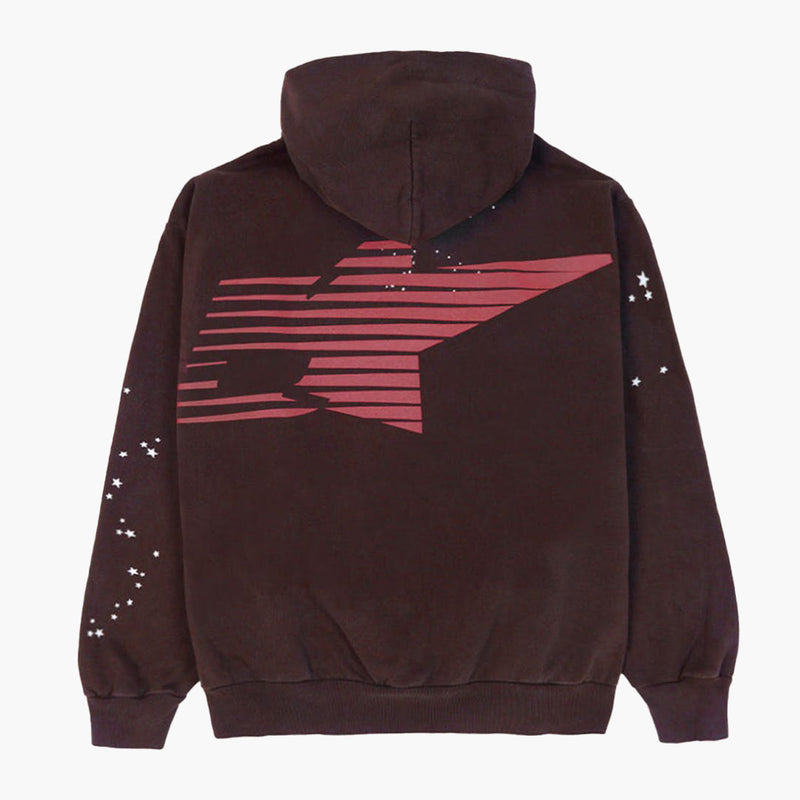 Sp5der Araignee Hoodie Brown