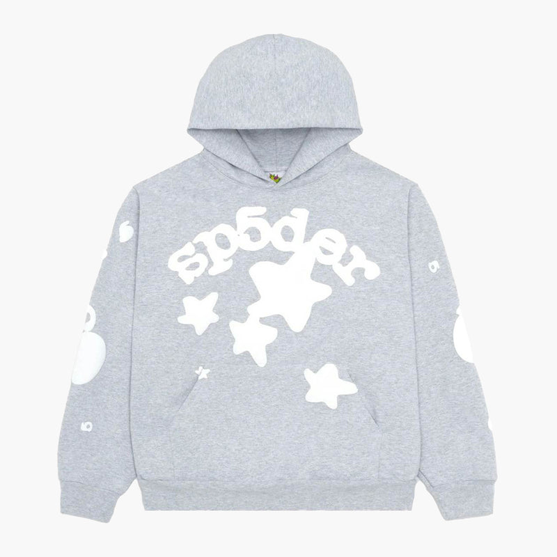 Sp5der Beluga Hoodie Heather Grey