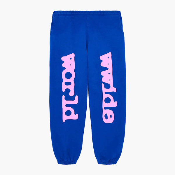 Sp5der Beluga Sweatpants Blue