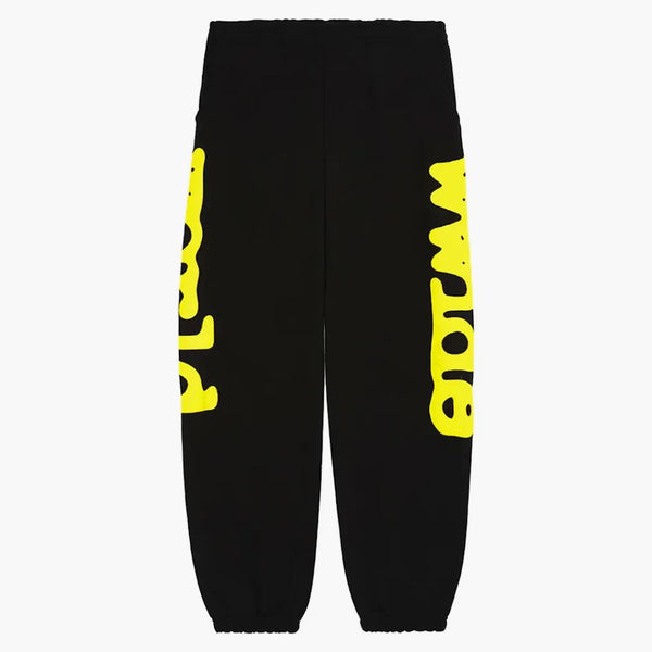 Sp5der Beluga Sweatpants Onyx/yellow