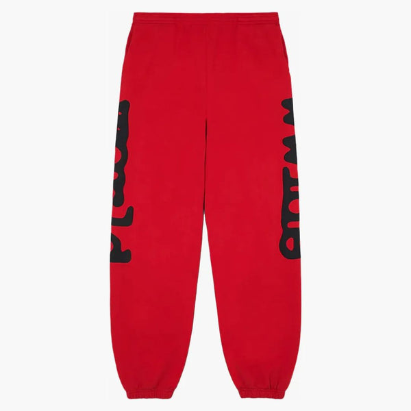 Sp5der Beluga Sweatpants Red