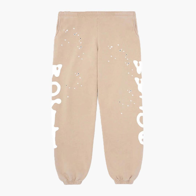 Sp5der Sand Beluga Sweatpants