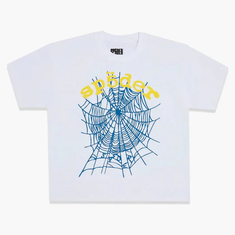 Sp5der Legacy Logo Heavyweight Tee White