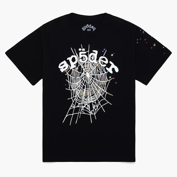 Sp5der Og Web V2 Tee Black