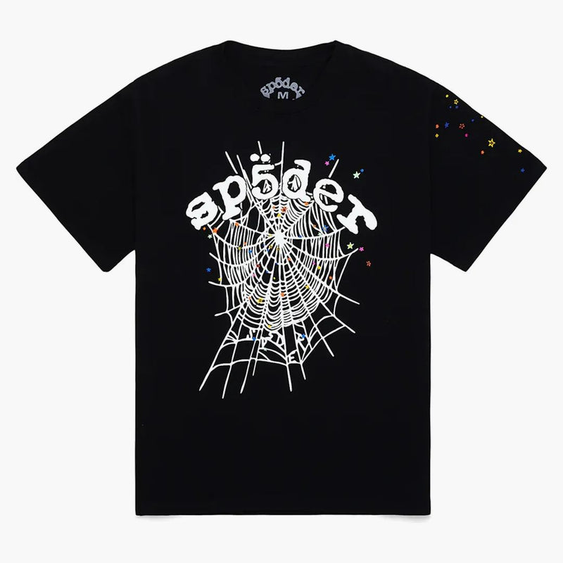 Sp5der Og Web V2 Tee Black