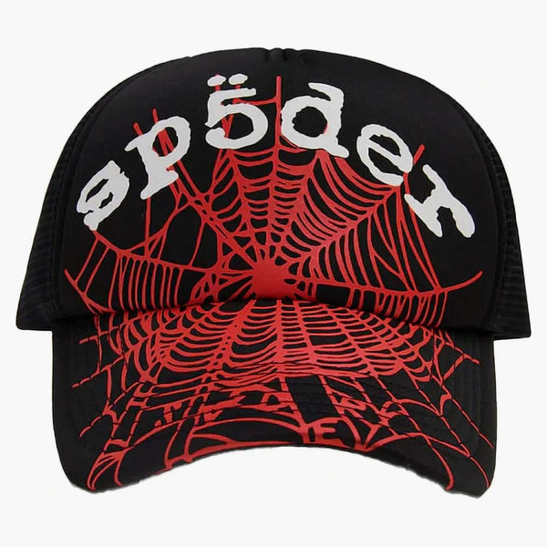 Sp5der Og Web V2 Trucker Black