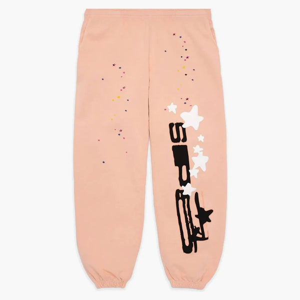 Sp5der Sp5 Sweatpants Bellini