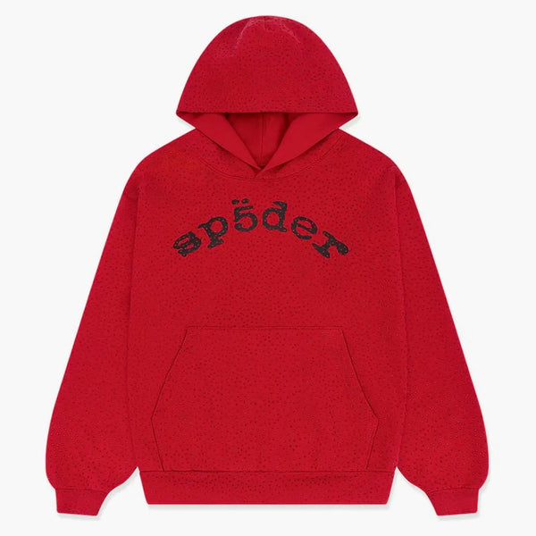 Sp5der Vvs Hoodie Red