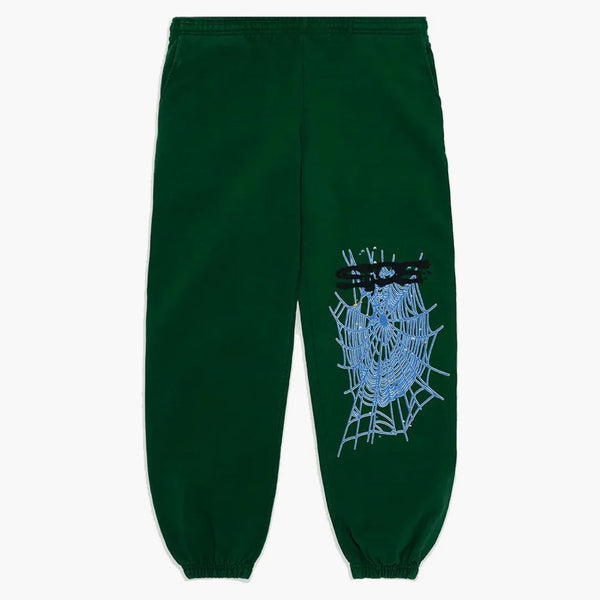 Sp5der Web Sweatpants Hunter Green