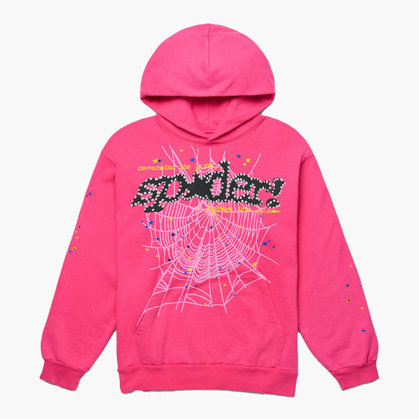 Sp5der Worldwide P*INK Hoodie