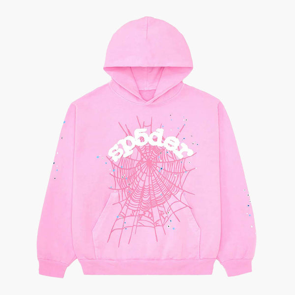 SP5der OG Web Hoodie Pink