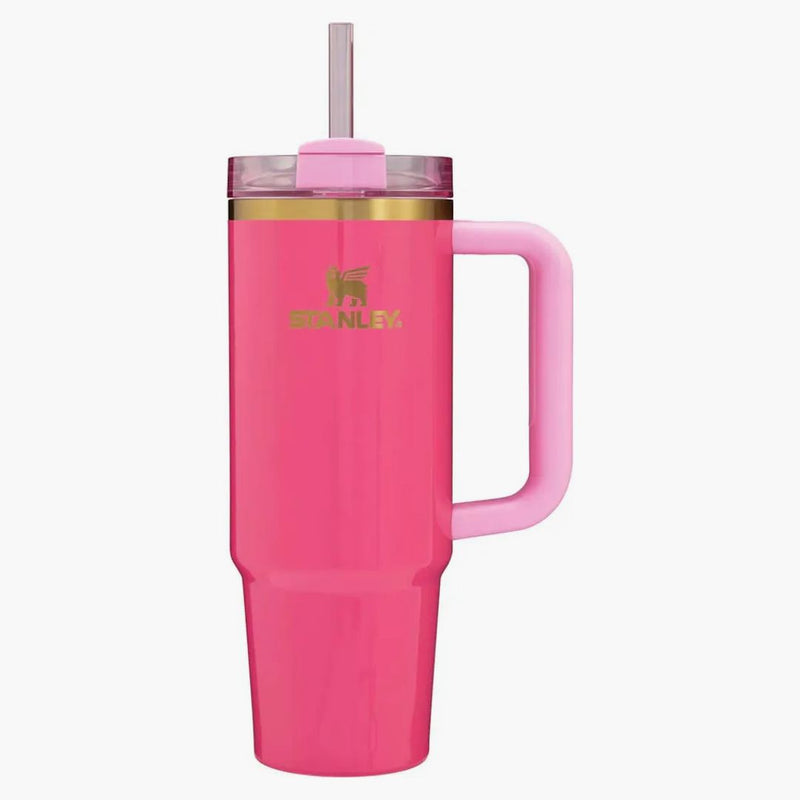 Stanley Flowstate Quencher 30oz Tumbler Pink Parade