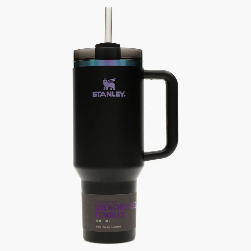 Stanley The Black Chroma Collection Flowstate Quencher 40oz Tumbler Black Chroma