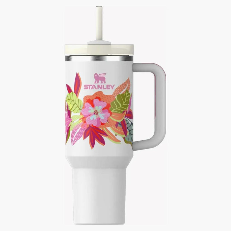 Stanley The Mother's Day Flowstate Quencher 40oz Tumbler Frost Tropic