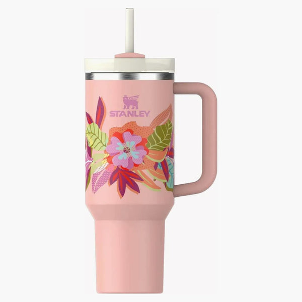 Stanley The Mother's Day Flowstate Quencher 40oz Tumbler Sorbet Tropic