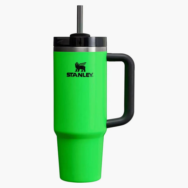 Stanley The Neon Collection Flowstate Quencher 30oz Tumbler Neon Green