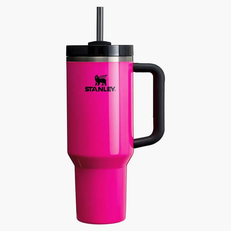 Stanley The Neon Collection Flowstate Quencher 40oz Tumbler Electric Pink