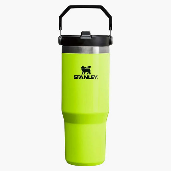 Stanley The Neon Collection Iceflow Flip Straw 30oz Tumbler Neon Yellow