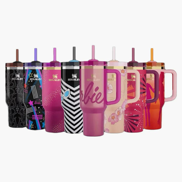 Stanley X Barbie Legends Flowstate Quencher 40oz Tumbler (set Of 8) Multicolor