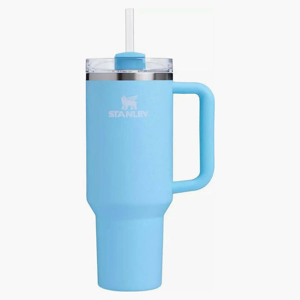 Stanley X Dicks Sporting Goods Winter Wonderland Collection Flowstate Quencher 40oz Tumbler Powder Blue Crush