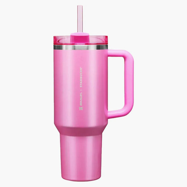 Stanley X Starbucks (target Exclusive) Quencher 40oz Tumbler Winter Pink (2024)