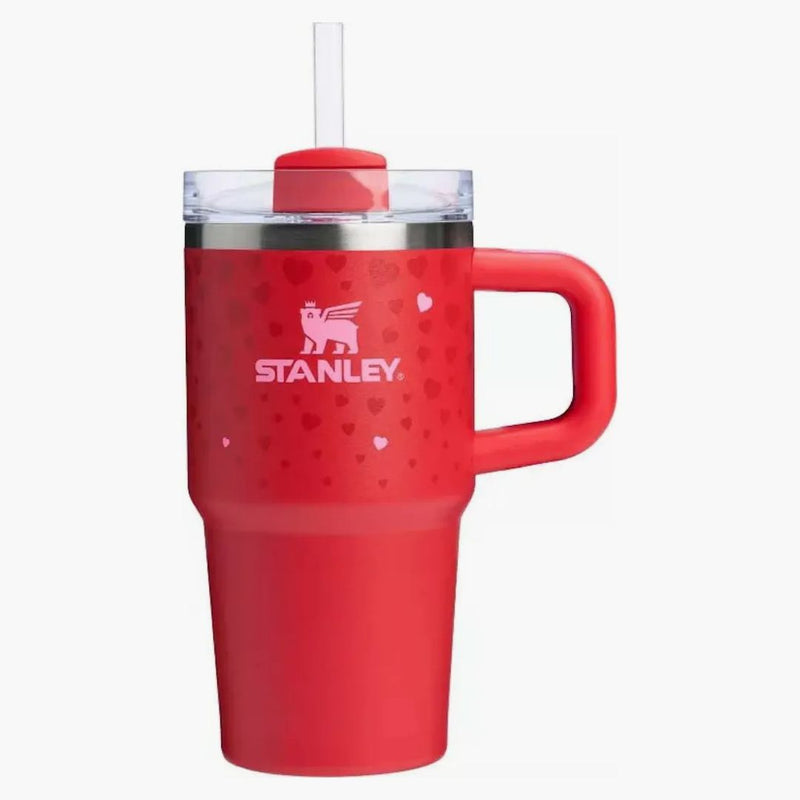 Stanley X Target Exclusive Valentines Day Flowstate Quencher 20oz Tumbler Ruby Hearts