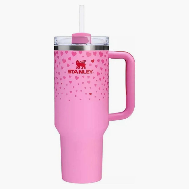 Stanley X Target Exclusive Valentines Day Flowstate Quencher 40oz Tumbler Sweet Hearts