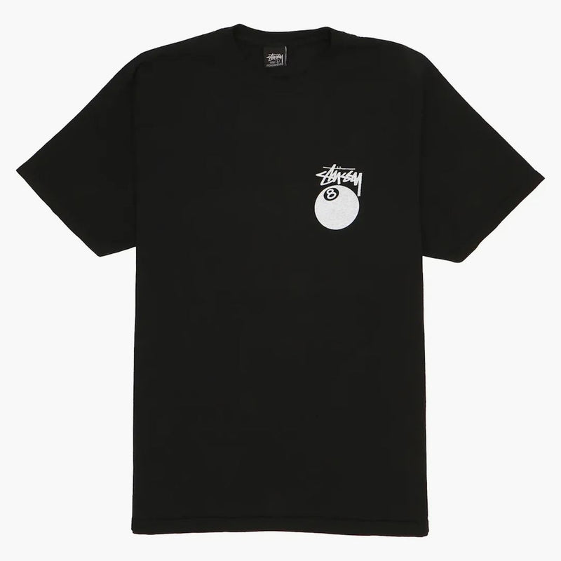 Stussy 8 Ball Pigment Dyed Tee Black