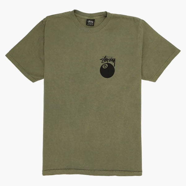 Stussy 8 Ball Pigment Dyed Tee Olive