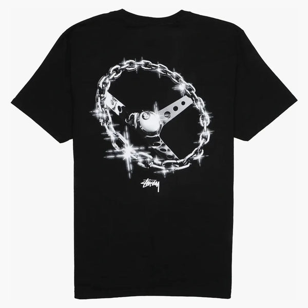 Stussy Chain-link T-shirt Black