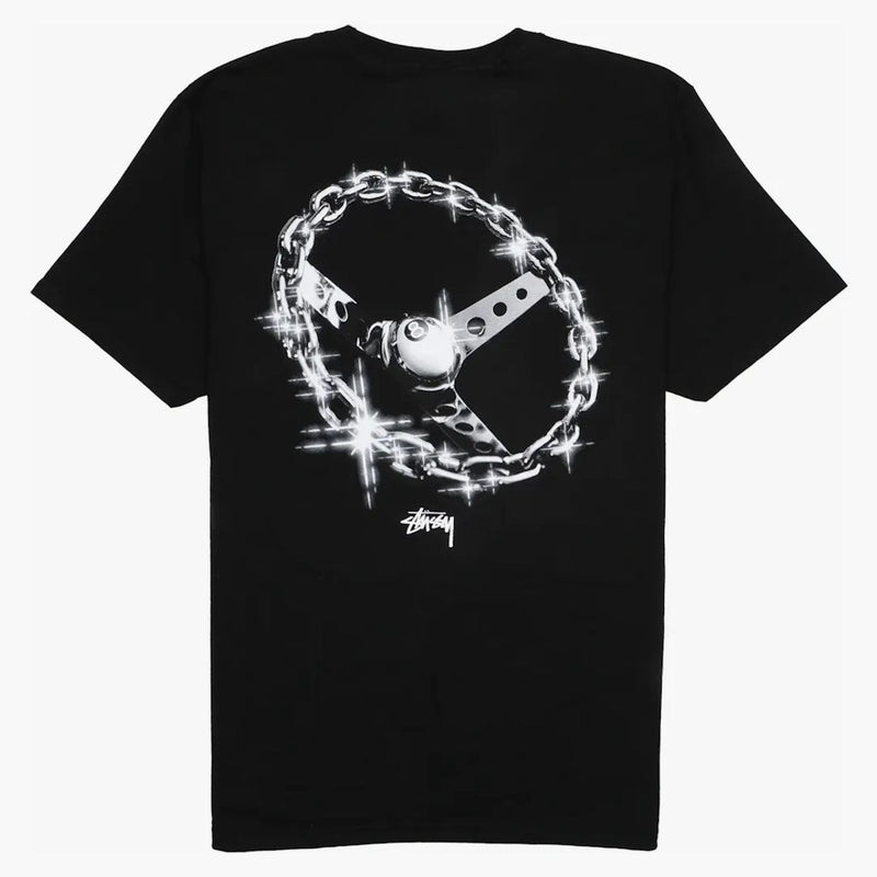 Stussy Chain-link T-shirt Black