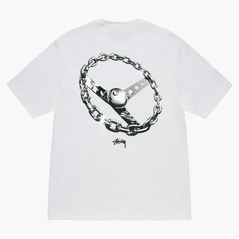 Stussy Chain-link T-shirt White