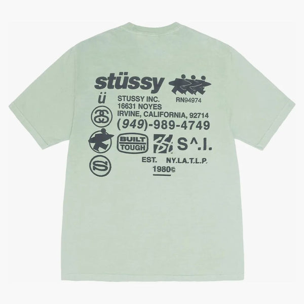 Stussy Dna Pigment Dyed Tee Granite