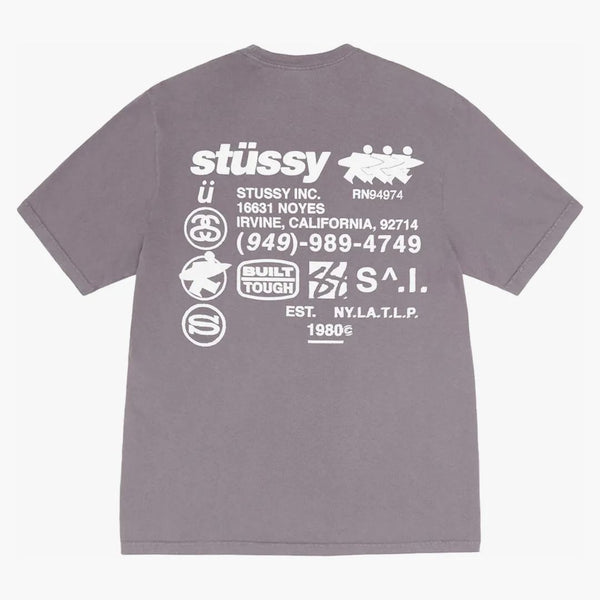 Stussy Dna Pigment Dyed Tee Shark