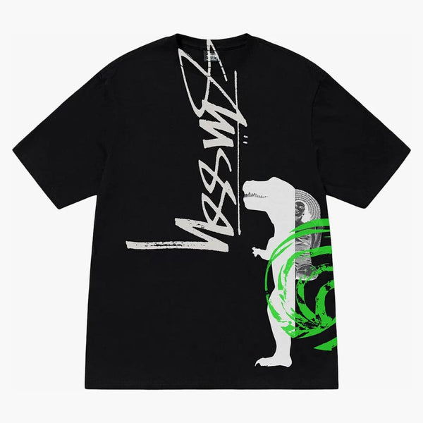 Stussy David Carson Dino Tee Black