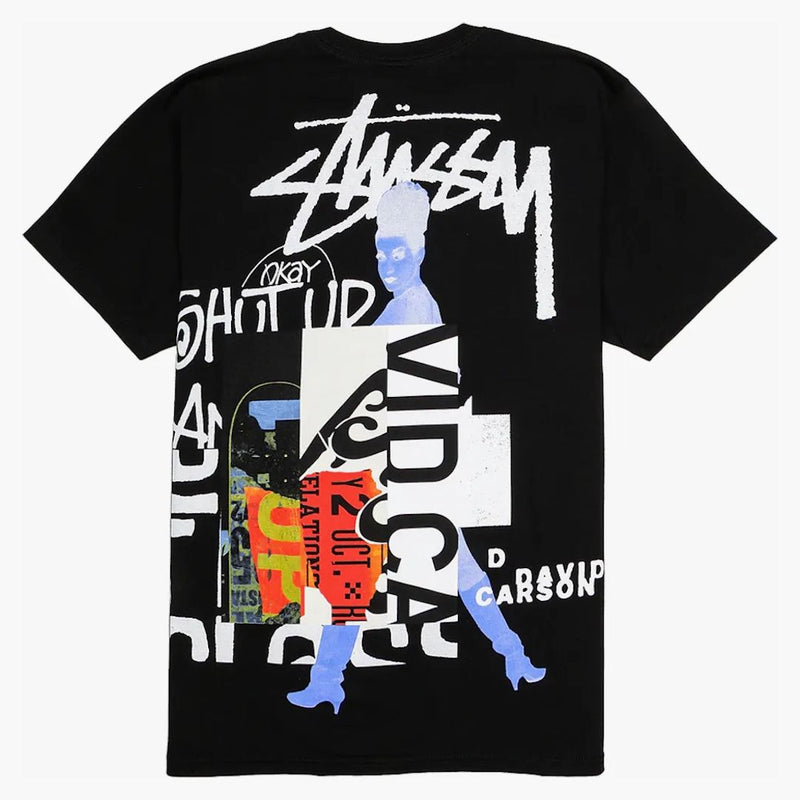 Stussy David Carson Do Your Thang Tee Black