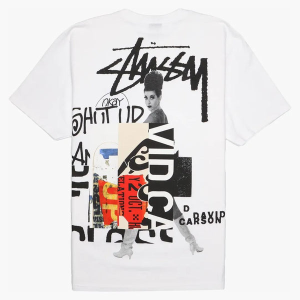 Stussy David Carson Do Your Thang Tee White