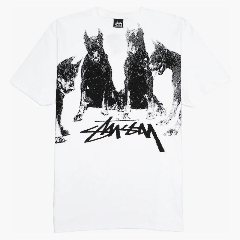 Stussy Doberman Tee White