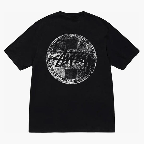 Stussy Dot Stamp Tee Black